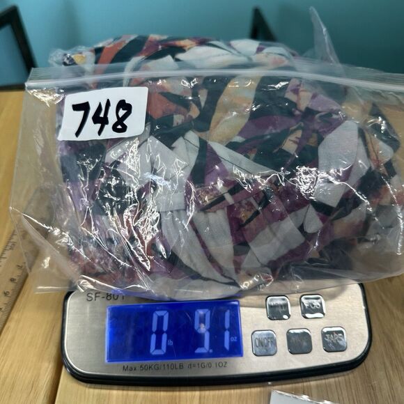 Catherines Chiffon Tunic Top Womens Plus 3X Festival Boho Sheer Beaded Blouse - Picture 9 of 9